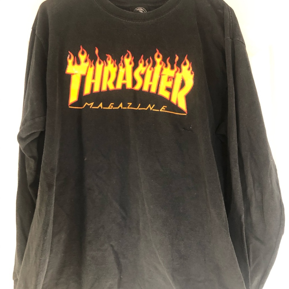 Long sleeved Thrasher shirt
